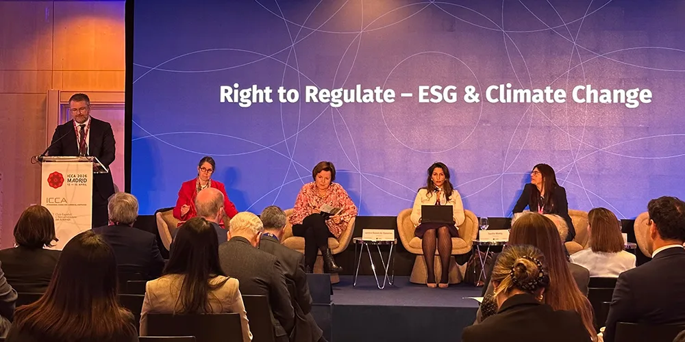 ICCA 2026: el arbitraje frente al desafío ESG y el derecho a regular